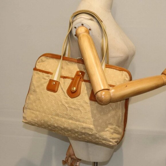 LOUIS VUITTON Monogram Mini Kabamari Kate Tote Bag Beige - Picture 1 of 16